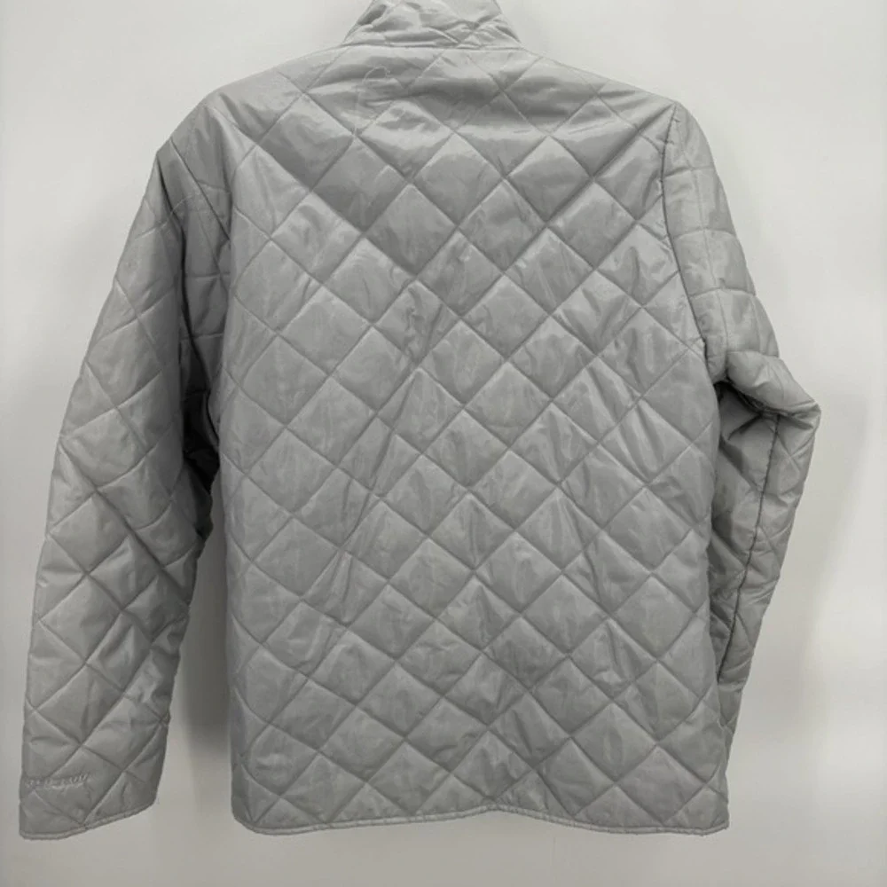 VTG Limited Too Silver Puffer Jacket Lightweight Coat Girls Size XXL‎ #21D